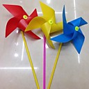 5pcs 20cm Colorful Four Corners Windmill Children Toys