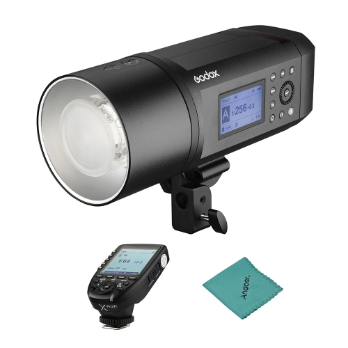 Godox AD600Pro 600Ws TTL GN87 1/8000s HSS Outdoor Flash Strobe Light + 28.8V/2600mAh Rechargeable Lithium Battery + Xpro-F Flash Trigger