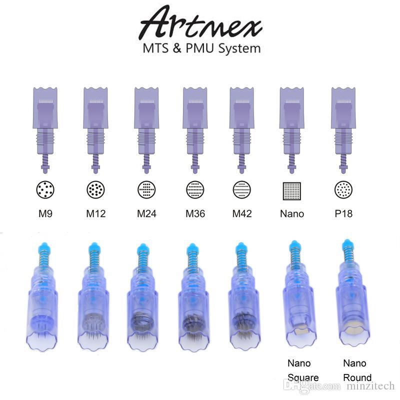 Artmex A3 V6 V8 V9 V11 Replacement Needle Cartridges PMU System Tattoo Needle Cartridges Body Art Permanent Makeup