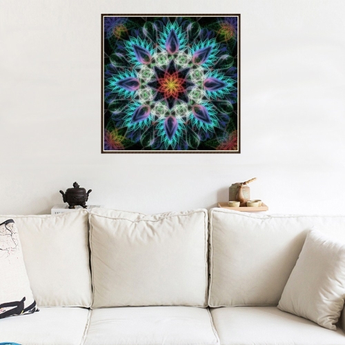 10 * 10 inches/25 * 25cm DIY 5D Diamond Painting Kit Flower Resin Rhinestone Mosaic Embroidery Cross Stitch Craft Home Wall Decor