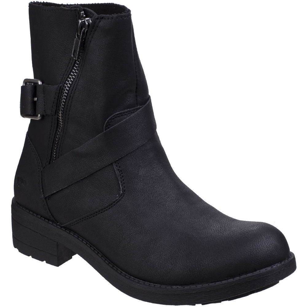 Rocket Dog Womens/Ladies Tour Zip Up Mid Height Durable Biker Boots UK Size 4 (EU 37  US 6)