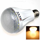 ZHISHUNJIA Microwave Radar Sensing E27 7W 27x2835SMD 600lm 3000K Warm White Light LED Globe Bulb Corridor Body Induction Lamp (AC85~265V)