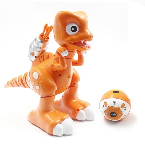 2CH-Fernbedienung-Roboter-Dinosaurier mit Kugel-Raucheffekt