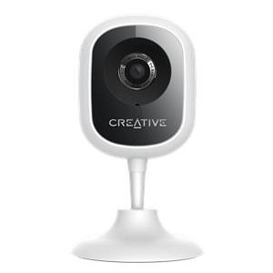 Creative Live! Cam IP SmartHD - Netzwerk-Überwachungskamera - Farbe (Tag&Nacht) - 1,3 MP - 1280 x 720 - feste Brennweite - Audio - drahtlos - Wi-Fi - H.264 - Gleichstrom 5 V