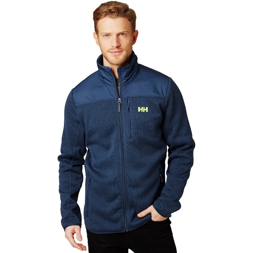 Helly Hansen Mens Varde Warm Full Zip Knitted Fleece Jacket XXL- Chest 47-50.5' (120-128cm)