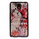 To Be Happy Design Aluminium Hard Case for Samsung Galaxy Note3