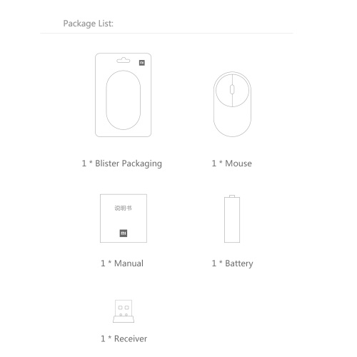 Xiaomi Wireless Mouse Youth Version