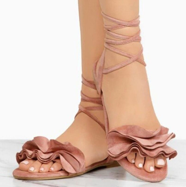 2020 Women Popular Sandals Ladies Summber Beach Canvas Plain Sandals Slipper Flip Flop Size 35-43