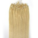 18 pouces 0,5 g / l Micro boucle anneau Astuce Remy extensions de cheveux humains Hétéro plusieurs couleurs disponibles