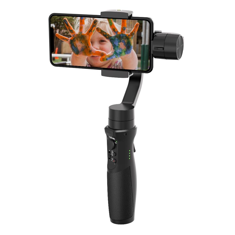 Upgraded Hohem iSteady Mobile PLUS Gimbal 3-axis Handheld Smartphone Stabilizer Tracking Lapse Zoom Focus Control
