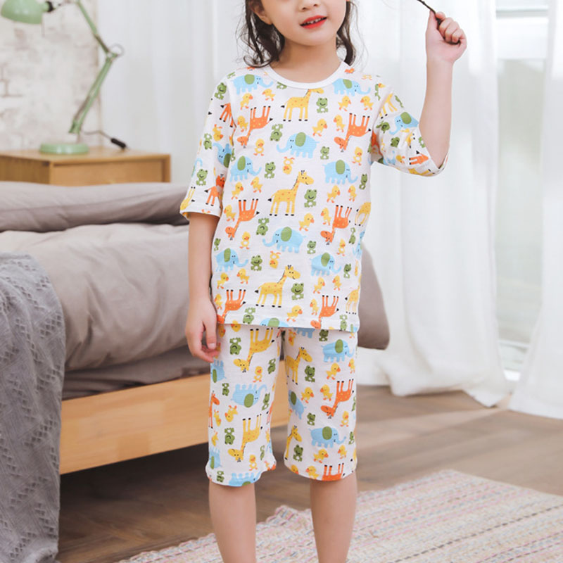 2-piece Cute Cartoon Print Underwear Set