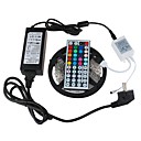 Waterproof 5M 300X5050 SMD RGB LED Strip Light and 44Key Remote Controller and 6A AU Power Supply (AC110-240V)