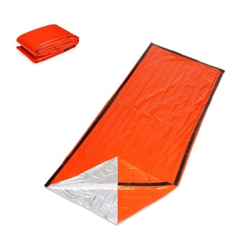 4PCS Wiederverwendbarer Notfallschlafsack Survival Blanket Campingzelt Thermal Waterproof Outdoor Emergency Equipment