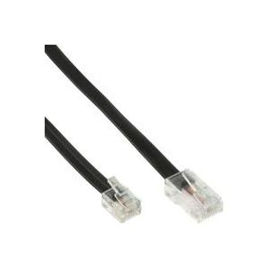 InLine® Modularkabel, RJ45 zu RJ11 St/St, 4adrig, 15m (18868)