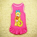 Rose Couleur soeur Ours Jupe pour Chiens Animaux