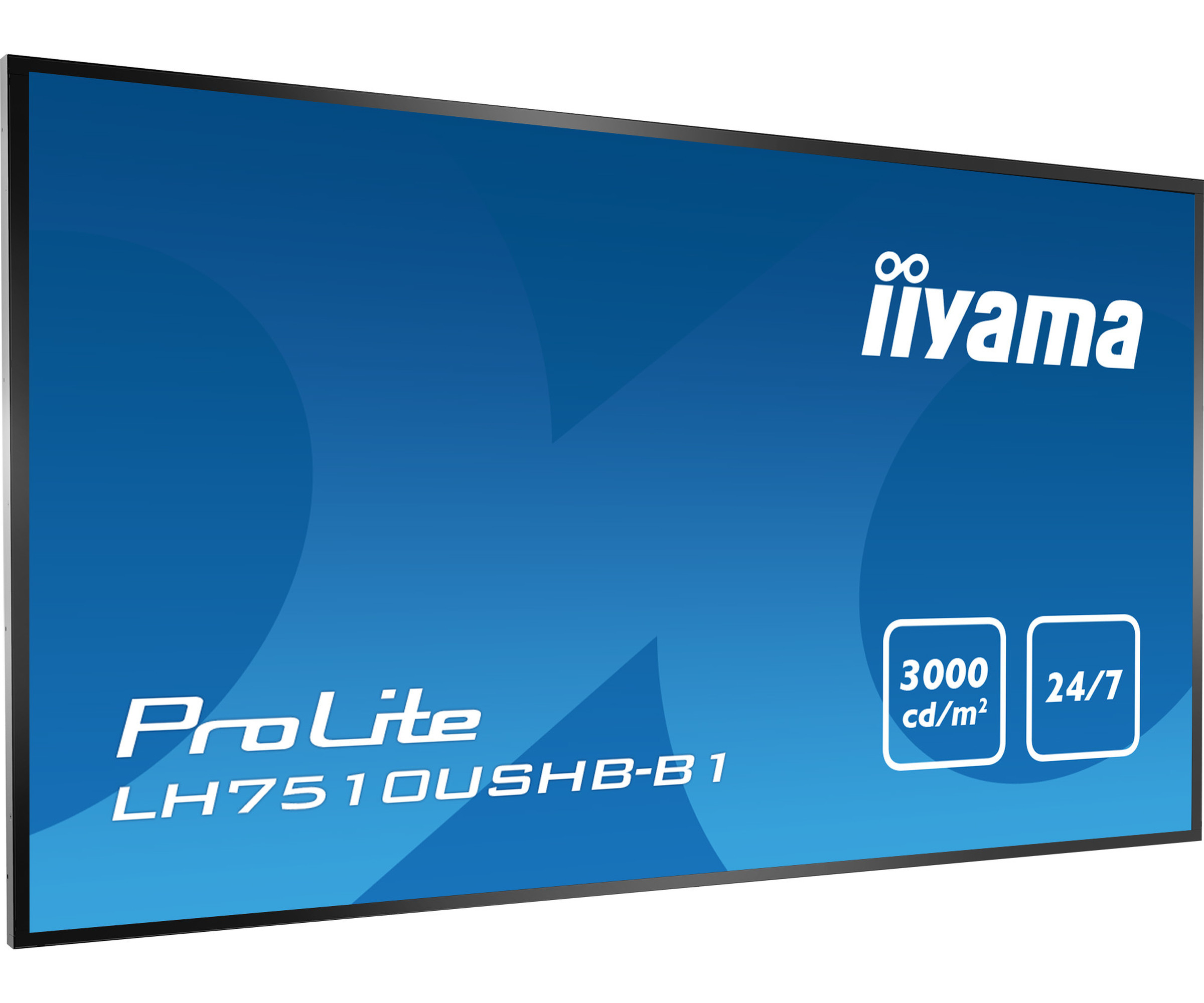 iiyama ProLite LH7510USHB-B1 - 189.3 cm (75