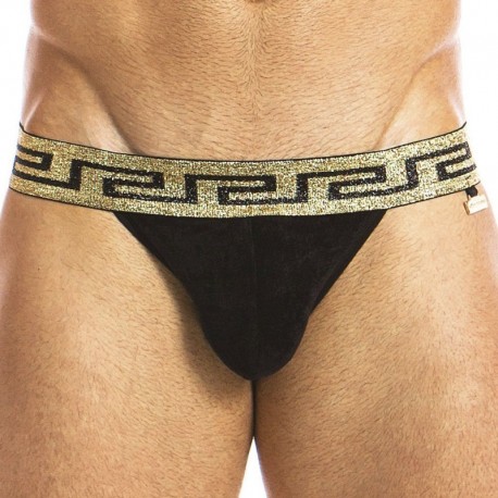 Modus Vivendi Greek Lux Tanga Brief - Black L