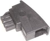 e+p T 68 TAE RJ-12 (6p4c) Schwarz Kabelschnittstellen-/adapter (T68)