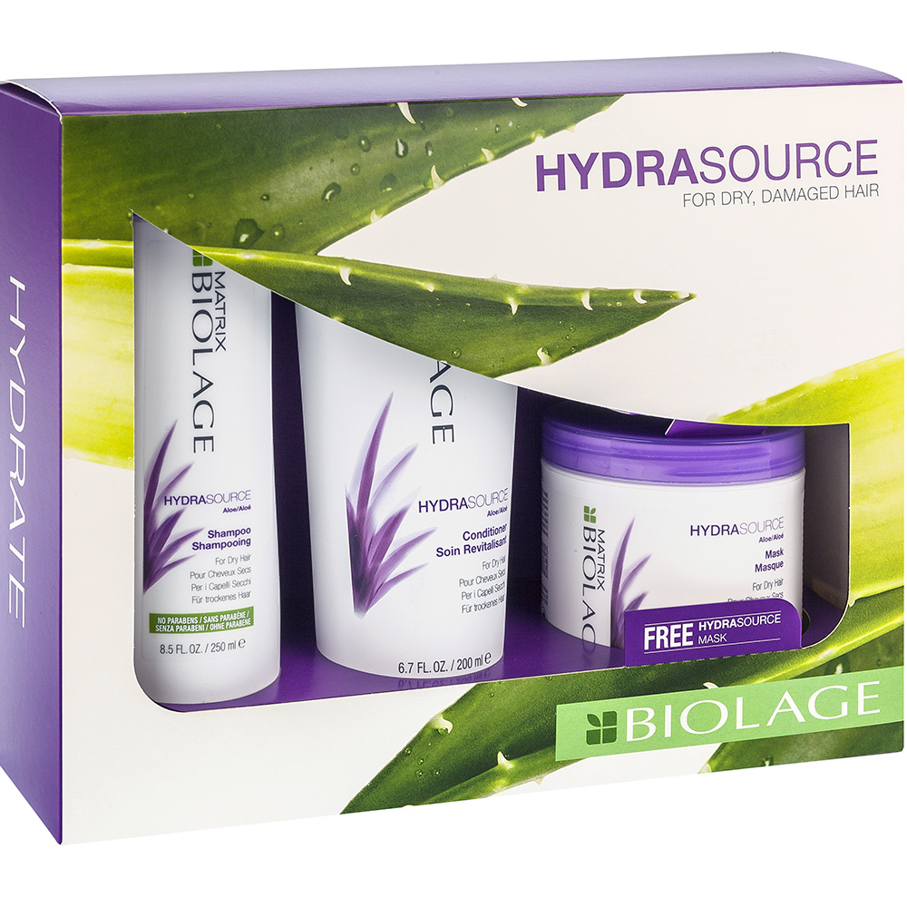 matrix biolage hydrasource gift set