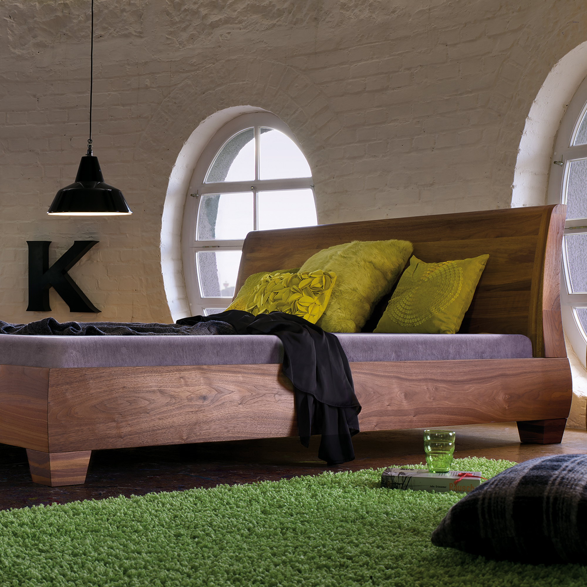 dormiente Massivholzbett Morena