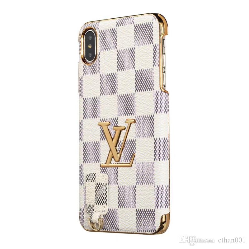 Luxury Bronzing Classic Retro Design Phone Case for IPhone XS Max XR X 8 7 6s Plus Shell Smartphone Case high quality Brand Back Phone Cover
