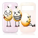 Colorful Eggs Pattern Skylight Design Leather Full Body Case for Samsung Galaxy S4 I9500