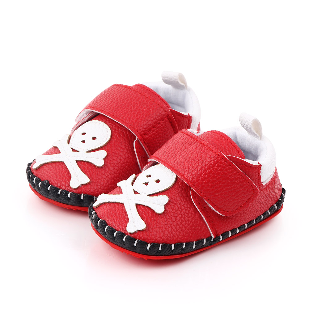 Baby / Toddler Stylish Skull Decor Velcro Prewalker Shoes