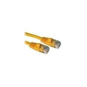 C2G Cat5e Booted Unshielded (UTP) Network Patch Cable - Patch-Kabel - RJ-45 (M) bis RJ-45 (M) - 1.5 m - UTP - CAT 5e - geformt, ohne Haken, verseilt - Gelb