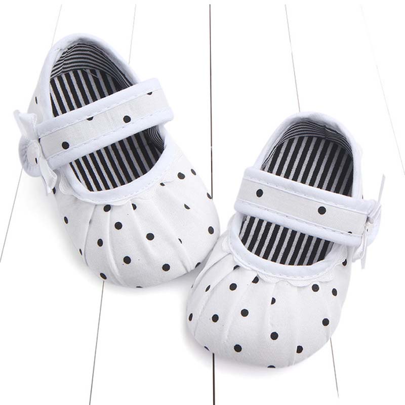 Baby / Toddler Lovely Polka Dots Bow Velcro Shoes