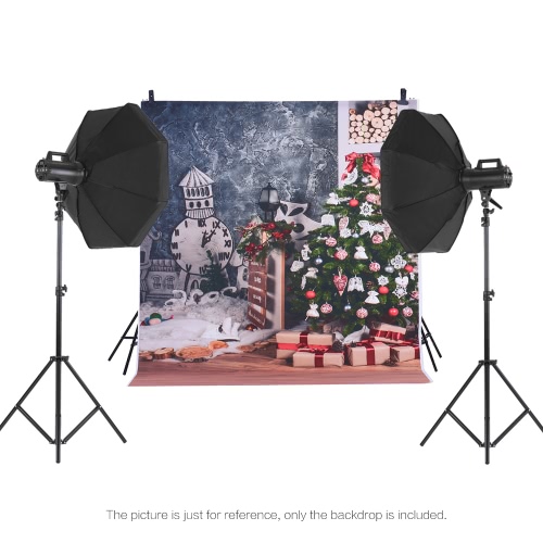 1.5 * 2m Photography Background Backdrop Digital Printing Fantasy Light Spot Wooden Floor Pattern for Photo Studio