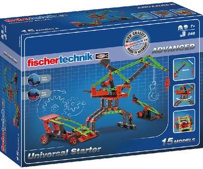 fischertechnik Tractors - Fahrzeug-Baukasten - 7 Jahr(e) - 130 Stück(e) - Schwarz - Rot - Gelb - 280 mm - 65 mm (536618)