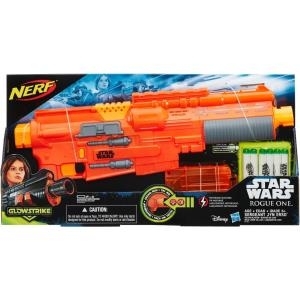 Hasbro Han Solo Blaster - Junge/Mädchen - Schwarz - Blau - Orange - Star Wars Episode VII - Spielzeug-Zerstörer - Verbundene Box - AA (B7763EU4)