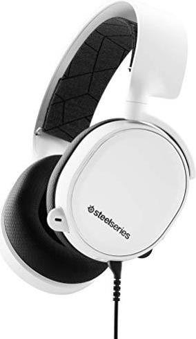 SteelSeries Arctis 3 - 2019 Edition - Headset - Full-Size - kabelgebunden - 3,5 mm Stecker - weiß