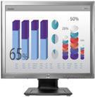 HP EliteDisplay E190i - LED-Monitor - 48 cm (18.9) (18.9 sichtbar) - 1280 x 1024 - IPS - 250 cd/m² - 1000:1 - 14 ms - DVI-D, VGA, DisplayPort - Schwarz