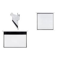 FRANKEN X-tra!Line Rolloleinwand elektrisch, Format: 4:3 Bildmaße: 3.000 x 2.250 mm, Außenmaße: 3.100 x 2.350 mm - 1 Stück (LWE23022)