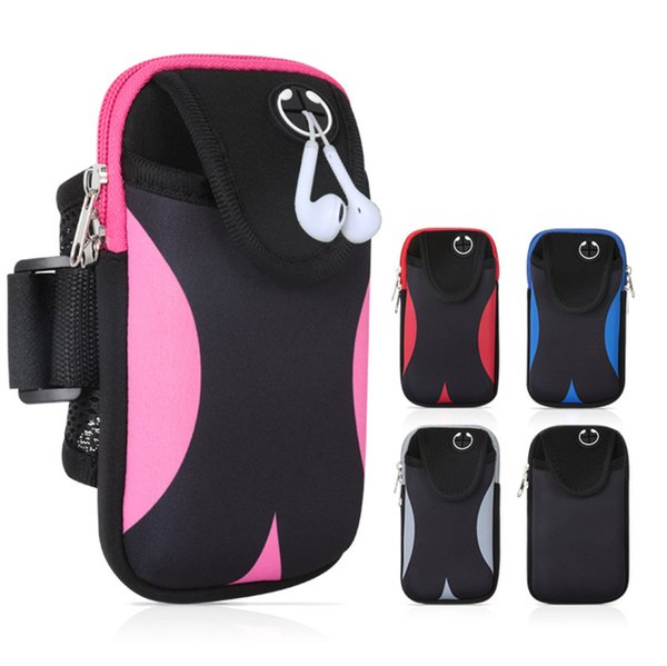 Cell Phone Pouches Running mobile multifunctional sports arm belt men's and women's outdoor wrist bag spot wholesale zero wallet