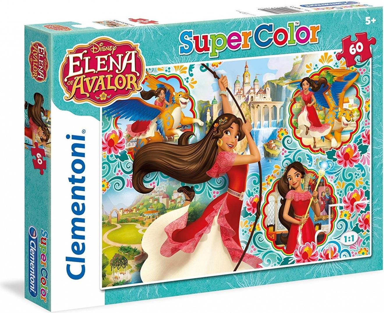 Clementoni PUZZLE 60 EL SUPER KOLOR Elena di Avalor 26970 (26970 / 8005125269709)