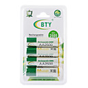 BTY 2500mAh AA Ni-MH Rechargeable Battery Set (4-pack)