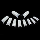 500pcs naturelles pleins conseils de nail art claires faux de gel UV acrylique français pour ongle conception de la peinture bricolage