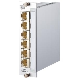 METZ CONNECT BTR E-DAT 6x8 - Patch Panel - 6 Ports (130852-E)