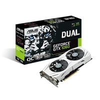 ASUS DUAL-GTX1060-O3G - Grafikkarten - GF GTX 1060 - 3 GB GDDR5 - PCIe 3.0 x16 - DVI, 2 x HDMI, 2 x DisplayPort