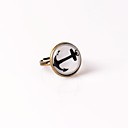 BaoGuangEuropean Fashion Rings  Antique Bronze Rings Anchor Pattern