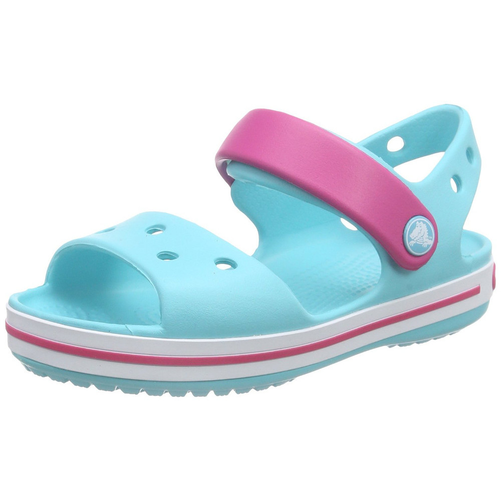 Crocs Girls/Boys Crocband Moulded Croslite Strap Fastening Sandal UK Size 6 Toddler (EU 22-23  US C6)