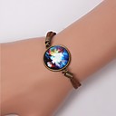 BaoGuangHandmade Fashion Women's Pretty Galaxy Cosmic Moon Lace Bracelets