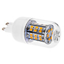 G9 6W 46x2835SMD 520-550LM 3000K Warm White Light LED Corn Bulb with Cover(220-240V)