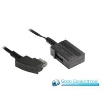 Good Connections - TAE-N Telefonkabelverlängerung - TAE-N (M) - TAE-N (W) - 15 m - Schwarz