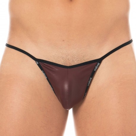 Doreanse Sexy G-String - Burgundy L