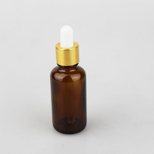 30Pcs/lot Amber Glass bottle Essential Oil Bottles White Glass Eye Dropper Glass Dropper Top 30 ml