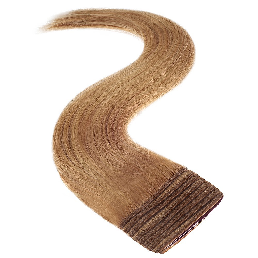 satin strands weft full head human hair extension - st tropez 22 inch