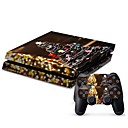 couverture autocollant protecteur autocollant de la console PS4 peau de contrôleur de la peau